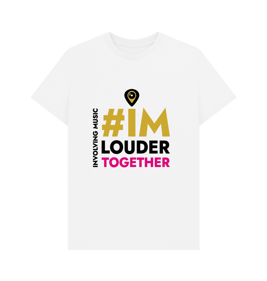 White Printed T-shirt Front