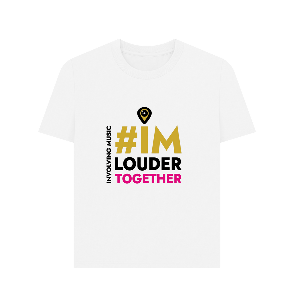 White Printed T-shirt Front
